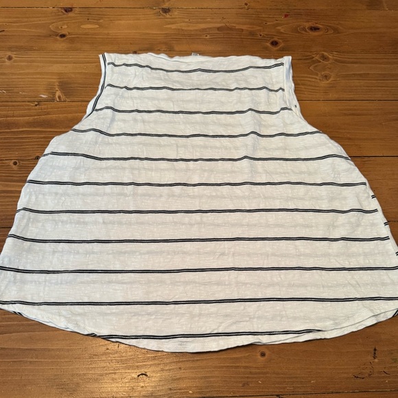 Green Envelope White and Black Striped Tank Top‎ - Picture 8 of 8